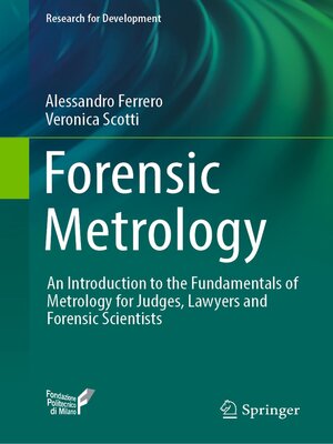 cover image of Forensic Metrology